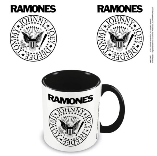 Cover for Ramones · The Ramones (Logo) Black Coloured-Inner Mug (Tasse)