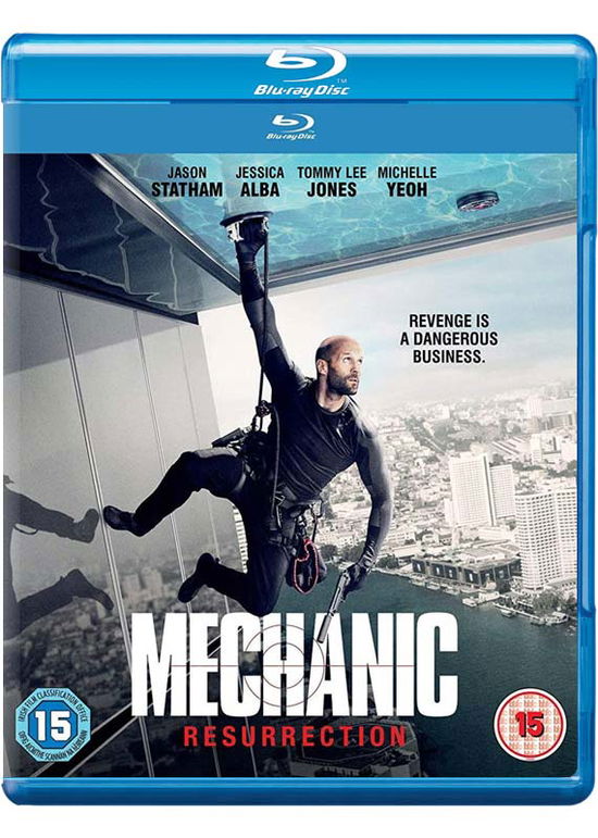 Cover for Mechanic - Resurrection · Mechanic: Resurrection (Blu-Ray) (2016)