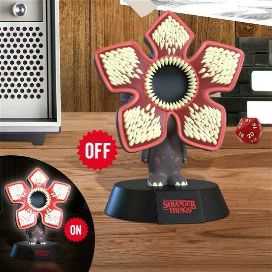 STRANGER THINGS - Demogorgon - 3D Icon Light Lamp - P.Derive - Merchandise - Paladone - 5055964789589 - 30. mai 2022