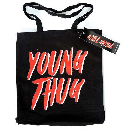 Cover for Young Thug · Young Thug Cotton Tote Bag: Logo (TØJ) [Black edition]