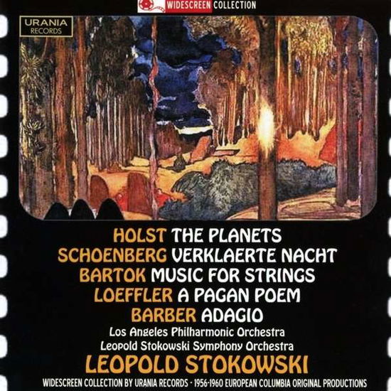 Cover for Barber,samuel / Stokowski,leopold · Stokowski Conducts Holst Shoenberg Bartok (CD) (2016)