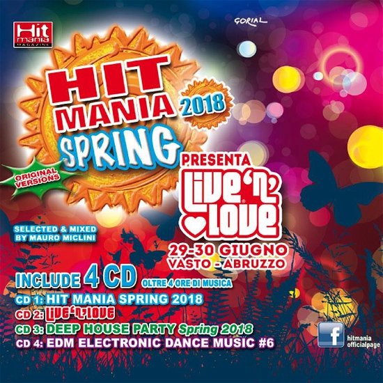 Cover for Hit Mania Spring 2018 / Various (CD) (2018)