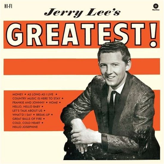 Cover for Jerry Lee Lewis · Jerry Lee's Greatest (LP) (2015)