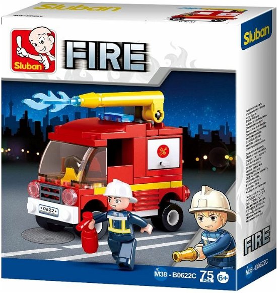 Cover for Sluban · Fire Small Fire Truck 76pcs (MERCH)
