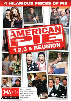 Cover for American Pie Quadrilogy · American Pie / American Pie 2 / American Pie 3: the Wedding / American Pie 8: American Reunion (DVD) (2012)