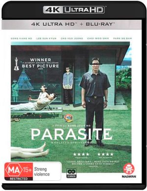 Cover for Parasite (Blu-ray) (2021)