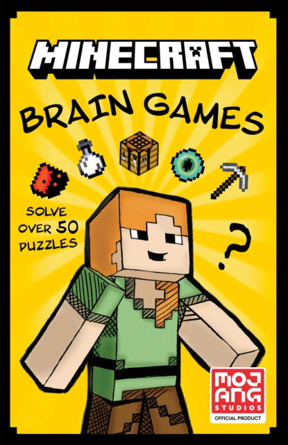 Cover for Mojang AB · Minecraft Brain Games (Pocketbok) (2025)