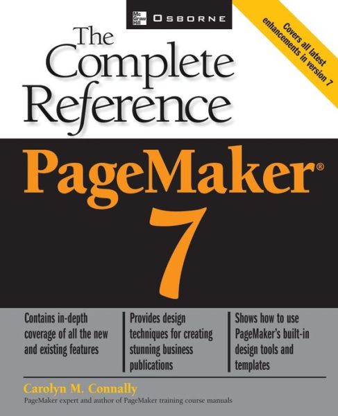 Cover for Carolyn Connally · Pagemaker (R) 7: the Complete Reference (Paperback Book) (2002)