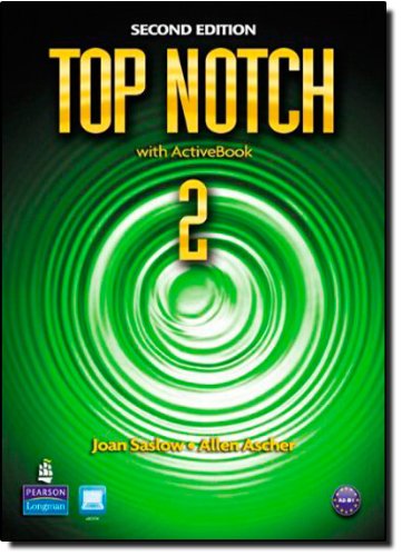 Cover for Saslow · Top Notch 2 with ActiveBook (Book) (2011)