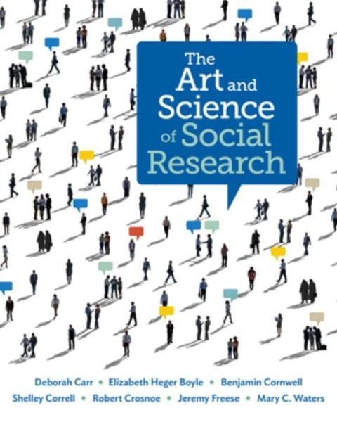 Cover for Carr · The Art and Science of Social Rese (Book) (2017)