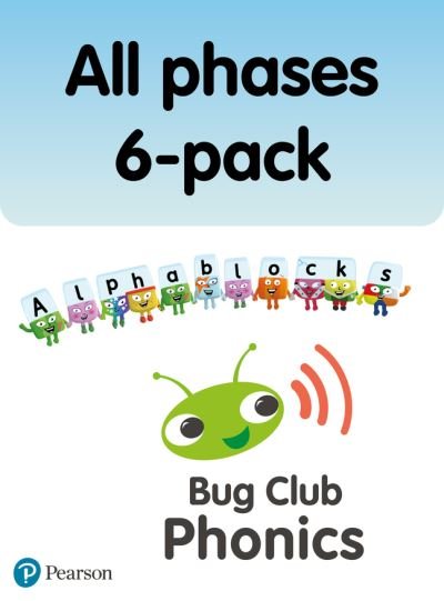 New Phonics Bug and Alphablocks All Phases 6-pack - Phonics Bug - Monica Hughes - Böcker - Pearson Education Limited - 9780433019589 - 13 maj 2011