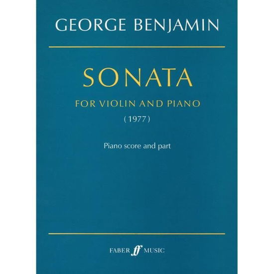 Cover for George Benjamin · Sonata (Paperback Book) (1998)