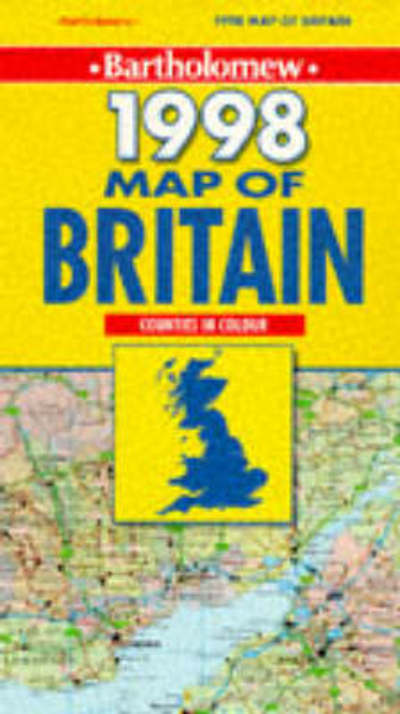 Cover for Not Known · 1998 Map of Britain (Map) (1998)