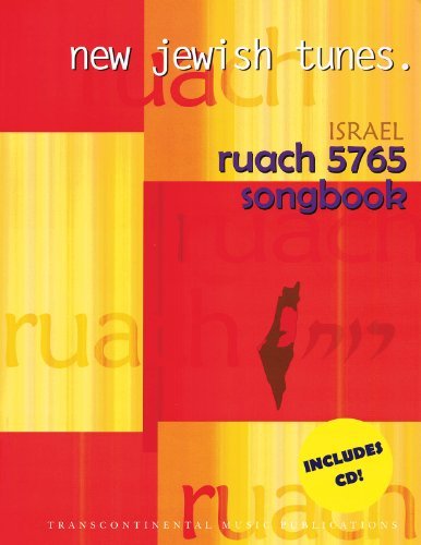 Ruach 5765 New Jewish Tunes Israel Songbook with CD - Hal Leonard Corp. - Bøker - TRANSCONTINENTAL MSC PUB - 9780807409589 - 1. mars 2011