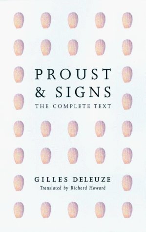 Cover for Gilles Deleuze · Proust and Signs: the Complete Text (Pocketbok) [1st edition] (2003)