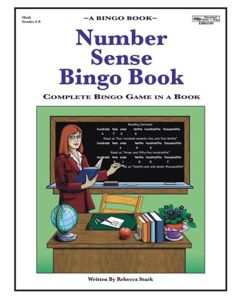 Cover for Rebecca Stark · Number Sense Bingo Book (Paperback Book) (2016)