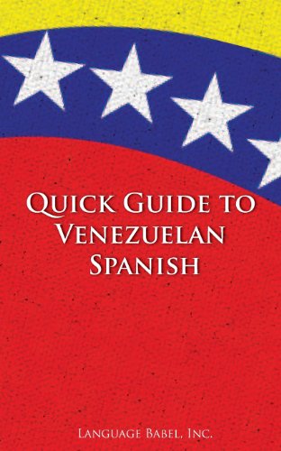 Cover for Language Babel · Quick Guide to Venezuelan Spanish (Spanish Vocabulary Quick Guides) (Paperback Book) (2013)