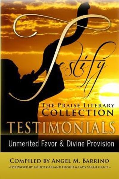 Cover for Lady Angel Miller Barrino · Testify : The Praise Literary Collection : Unmerited Favor &amp; Divine Provision (Taschenbuch) (2017)