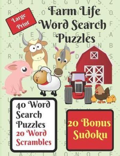 Farm Life Word Search Puzzle Book - Neaterstuff Publishing - Books - Independently Published - 9781099894589 - May 26, 2019