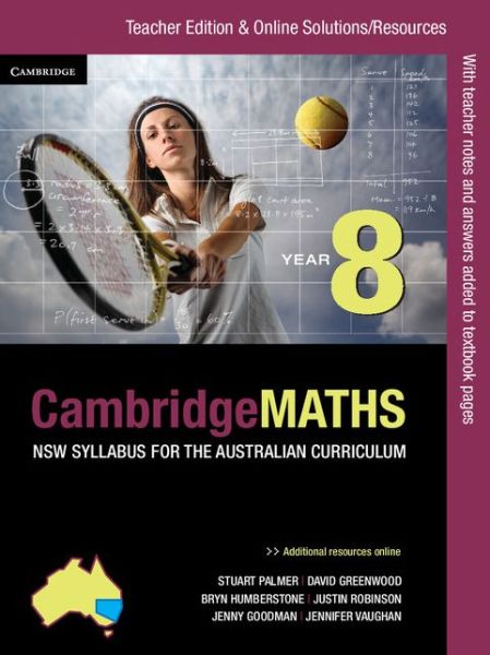 Cover for Jenny Goodman · Cambridge Mathematics NSW Syllabus for the Australian Curriculum Year 8 Teacher Edition (Paperback Book) [Teacher's edition] (2014)