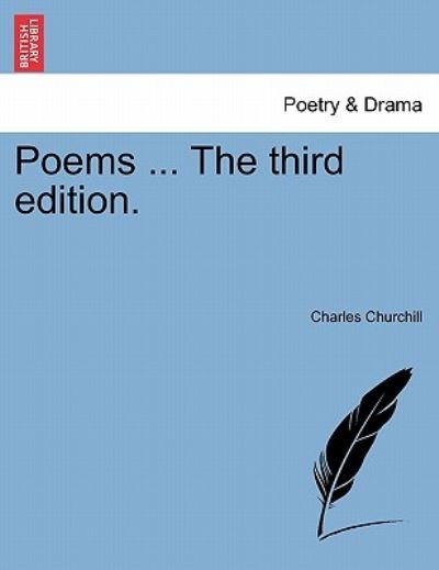 Cover for Charles Churchill · Poems ... the Third Edition. (Pocketbok) (2011)