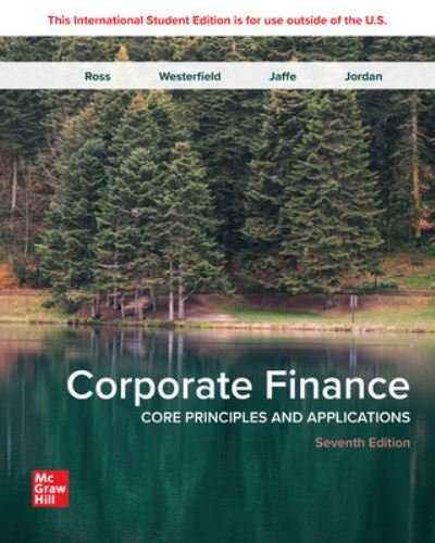 Cover for Stephen Ross · Corporate Finance: Core Principles and Applications ISE (Taschenbuch) (2023)
