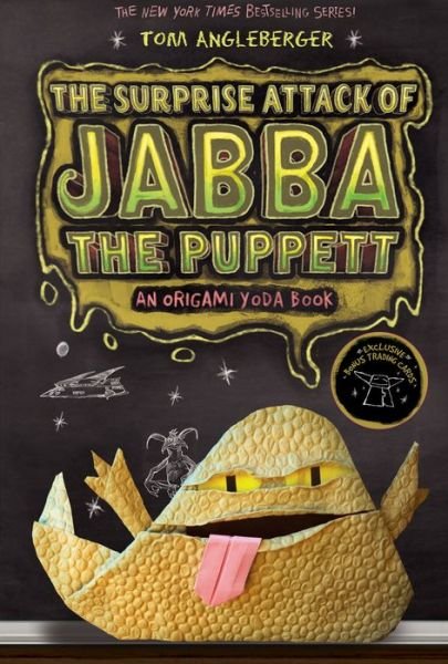Cover for Tom Angleberger · The Surprise Attack of Jabba the Puppett (Innbunden bok) (2013)