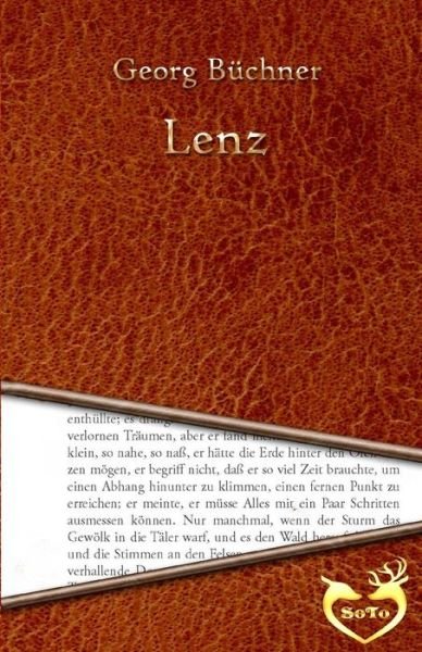 Cover for Georg Buchner · Lenz (Taschenbuch) (2016)