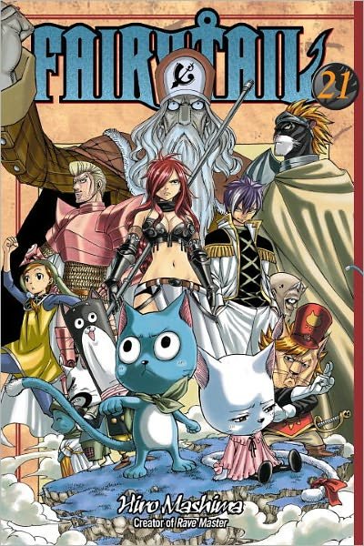 Cover for Hiro Mashima · Fairy Tail 21 (Pocketbok) (2012)