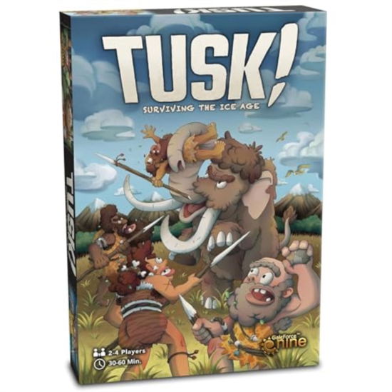 Tusk! Surviving The Ice Age Board Game - - Jogo de tabuleiro - GF9 - 9781638840589 - 11 de junho de 2022