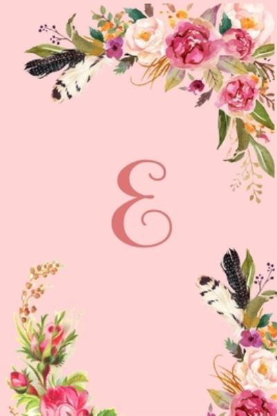 Monogram Initial Letter E Notebook for Women and Girls - Mb Journals - Livres - Independently Published - 9781654309589 - 2 janvier 2020