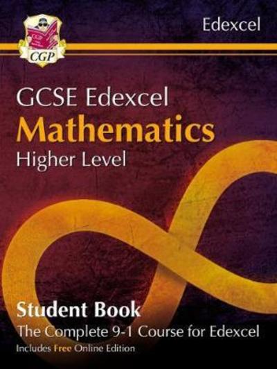 GCSE Maths Edexcel Student Book - Higher (with Online Edition) - CGP Edexcel GCSE Maths - CGP Books - Kirjat - Coordination Group Publications Ltd (CGP - 9781782949589 - perjantai 8. lokakuuta 2021