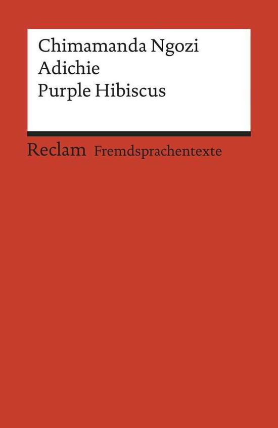 Cover for Adichie · Purple Hibiscus (Book)