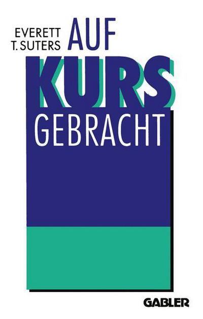 Cover for Auf Kurs Gebracht (Paperback Book) [Softcover reprint of the original 1st ed. 1991 edition] (2012)