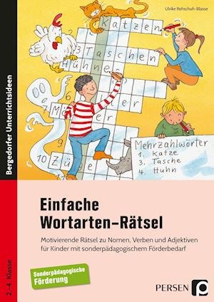 Cover for Ulrike Rehschuh-Blasse · Einfache Wortarten-Rätsel (Pamphlet) (2021)