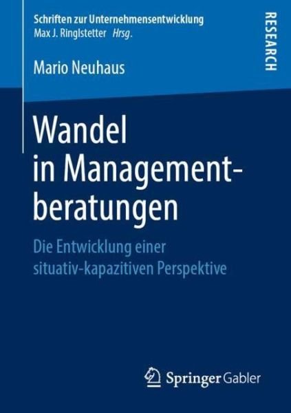 Cover for Neuhaus · Wandel in Managementberatungen (Bok) [1. Aufl. 2019 edition] (2019)