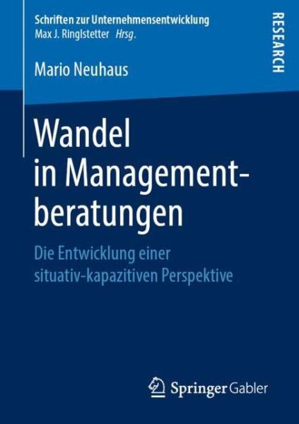 Cover for Neuhaus · Wandel in Managementberatungen (Book) [1. Aufl. 2019 edition] (2019)