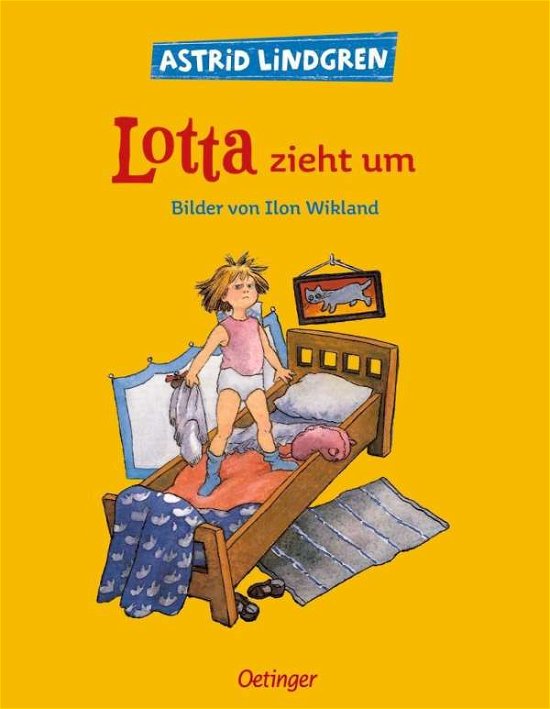 Cover for Lindgren · Lotta zieht um (Buch)