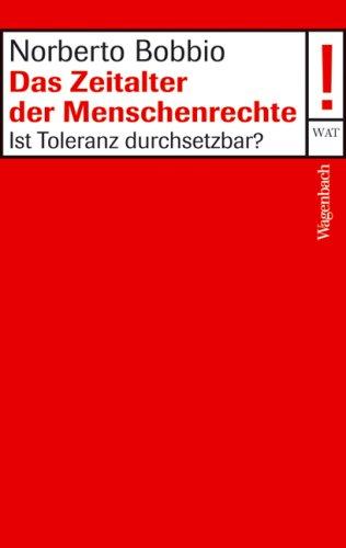 Cover for Norberto Bobbio · Das Zeitalter Der Menschenrechte (Book)