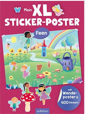 Mein Xl Sticker-poster Feen - Sarah Dietz - Books -  - 9783845857589 - 