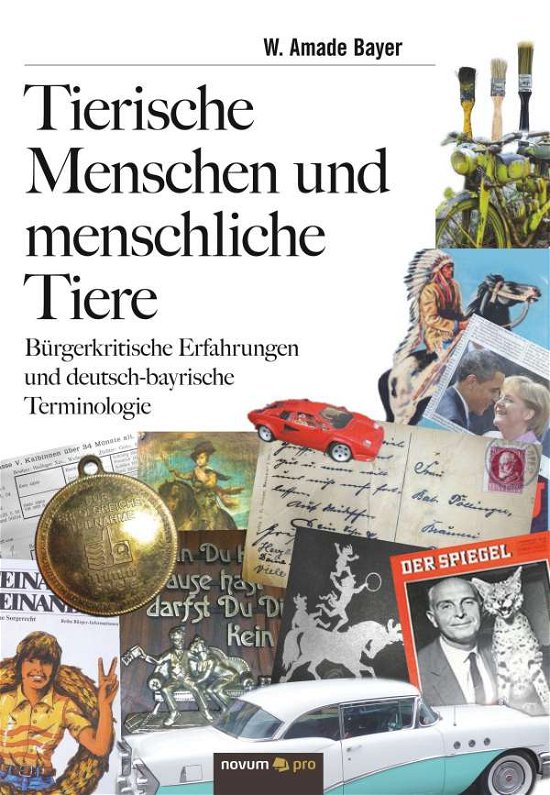 Cover for Bayer · Tierische Menschen und menschlich (Book) (2019)