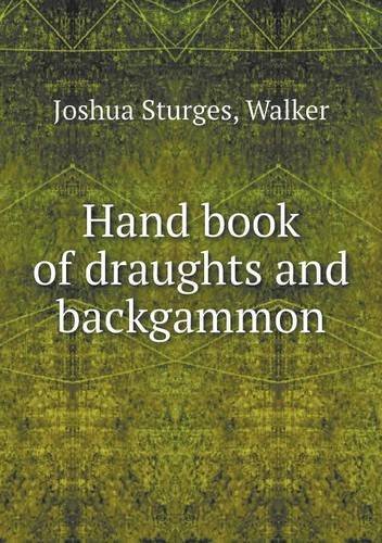 Cover for Walker · Hand Book of Draughts and Backgammon (Pocketbok) (2013)