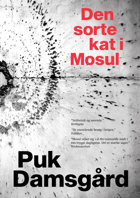 Cover for Puk Damsgård · Den sorte kat i Mosul (Paperback Book) [2. Painos] (2018)
