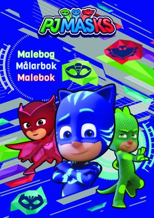 PJ Masks Målarbok -  - Książki - Karrusel Forlag Cargo Int Aps - 9788771317589 - 8 lipca 2022