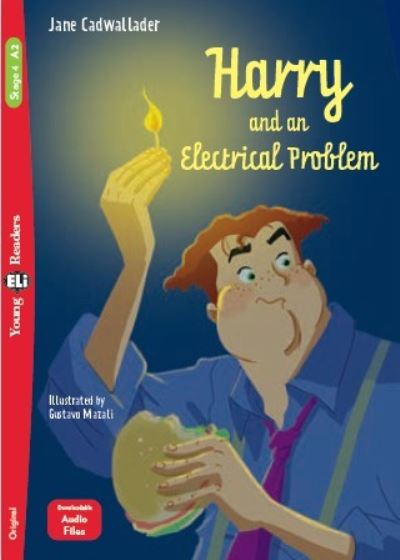 Cover for Jane Cadwallader · Young ELI Readers - English: Harry and an Electrical Problem + downloadable audi (Paperback Book) (2021)