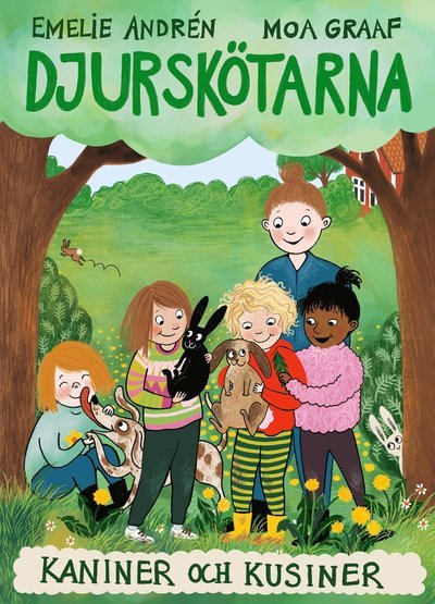 Cover for Emelie Andrén · Djurskötarna - Kaniner och kusiner (Innbunden bok) (2023)