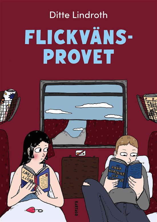 Cover for Ditte Lindroth · Flickvänsprovet (Book) (2024)