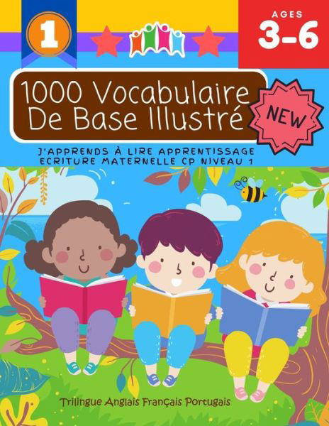 Cover for Jeu · 1000 Vocabulaire De Base Illustre J'Apprends A Lire Apprentissage Ecriture Maternelle Cp Niveau 1 (Paperback Book) (2020)