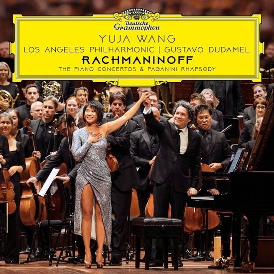 Cover for Yuja Wang / Gustavo Dudamel / Los Angeles Philharmonic · Rachmaninoff: The Piano Concertos &amp; Rhapsody On A Theme Of Paganini. Op. 43 (CD) (2023)