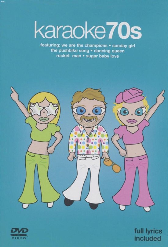 Cover for Karaoke 70s (DVD) (2005)